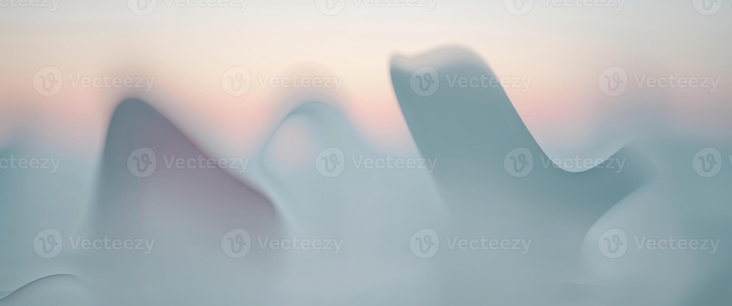 Blurred abstract shapes background image photo