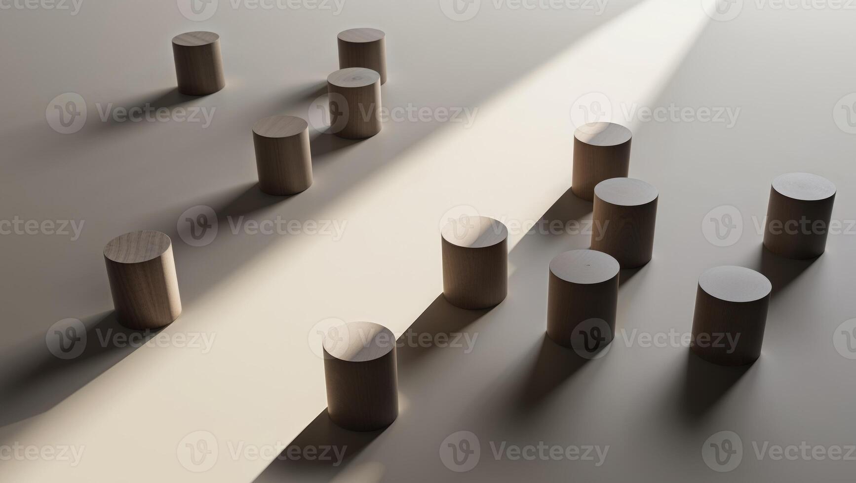 A group of wooden blocks on a table photo