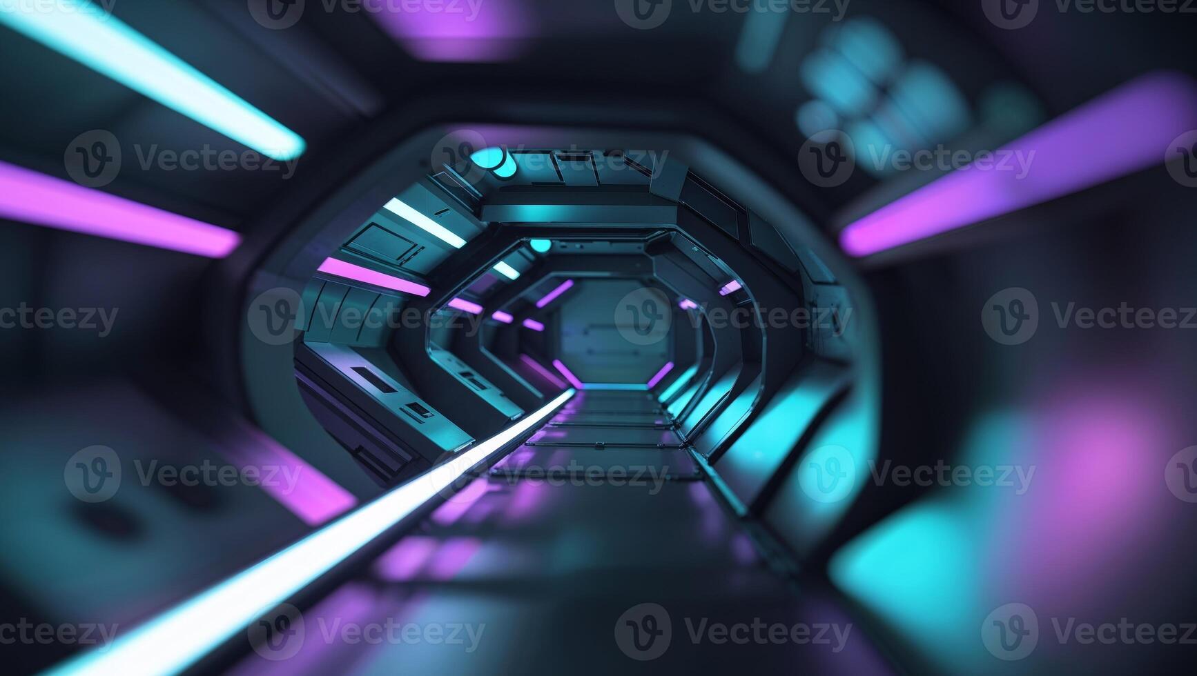whispering sounds echo through a abstract on a spaceship photo
