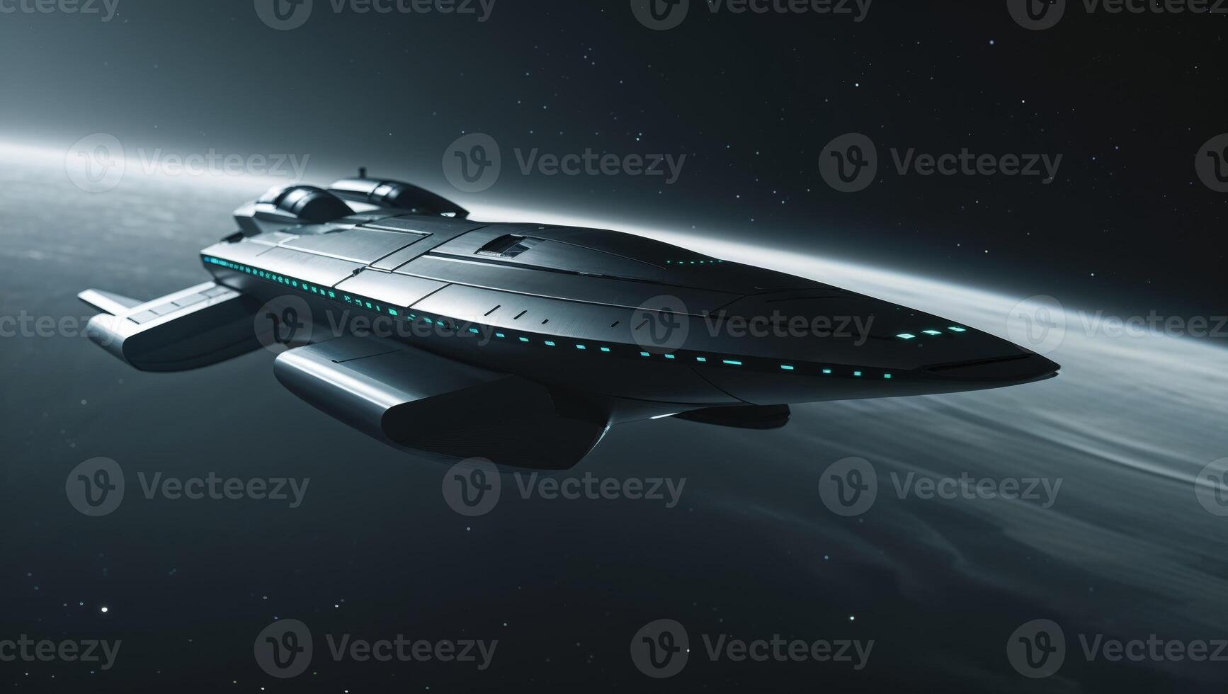 whispering sounds echo through a invisible on a spaceship photo