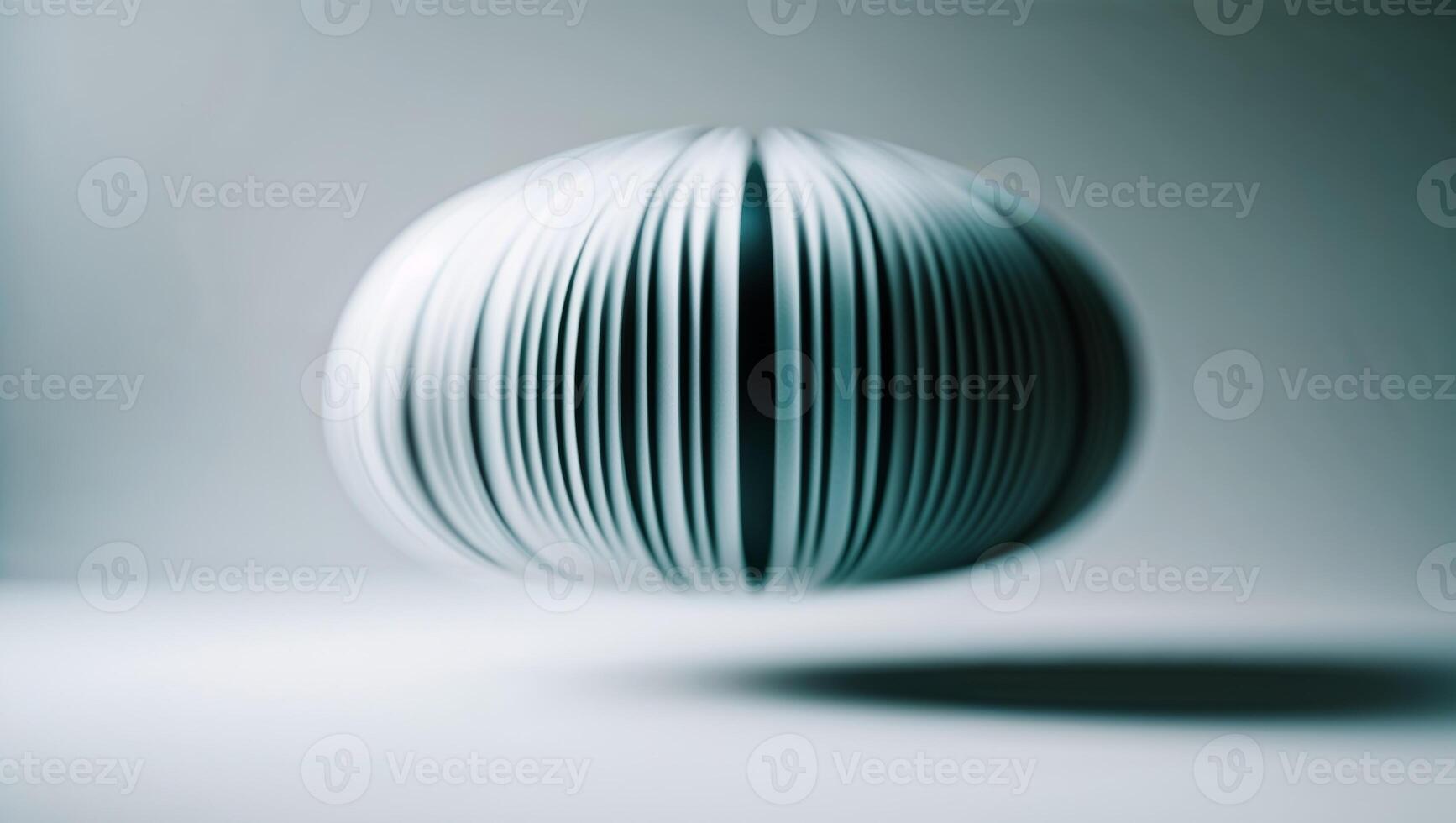 Abstract blurred decorative object vertical striped photo