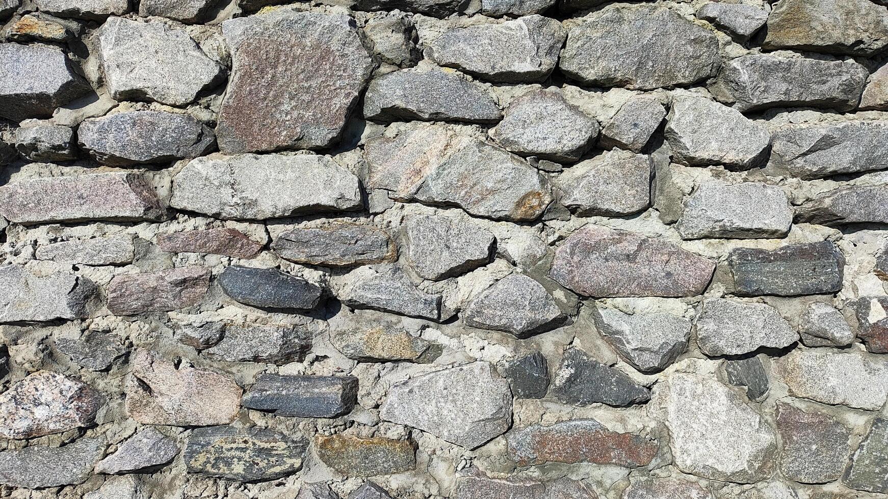 rustic gray stone wall texture, a natural and textured background perfect for architectural visualizations and organic design elements photo