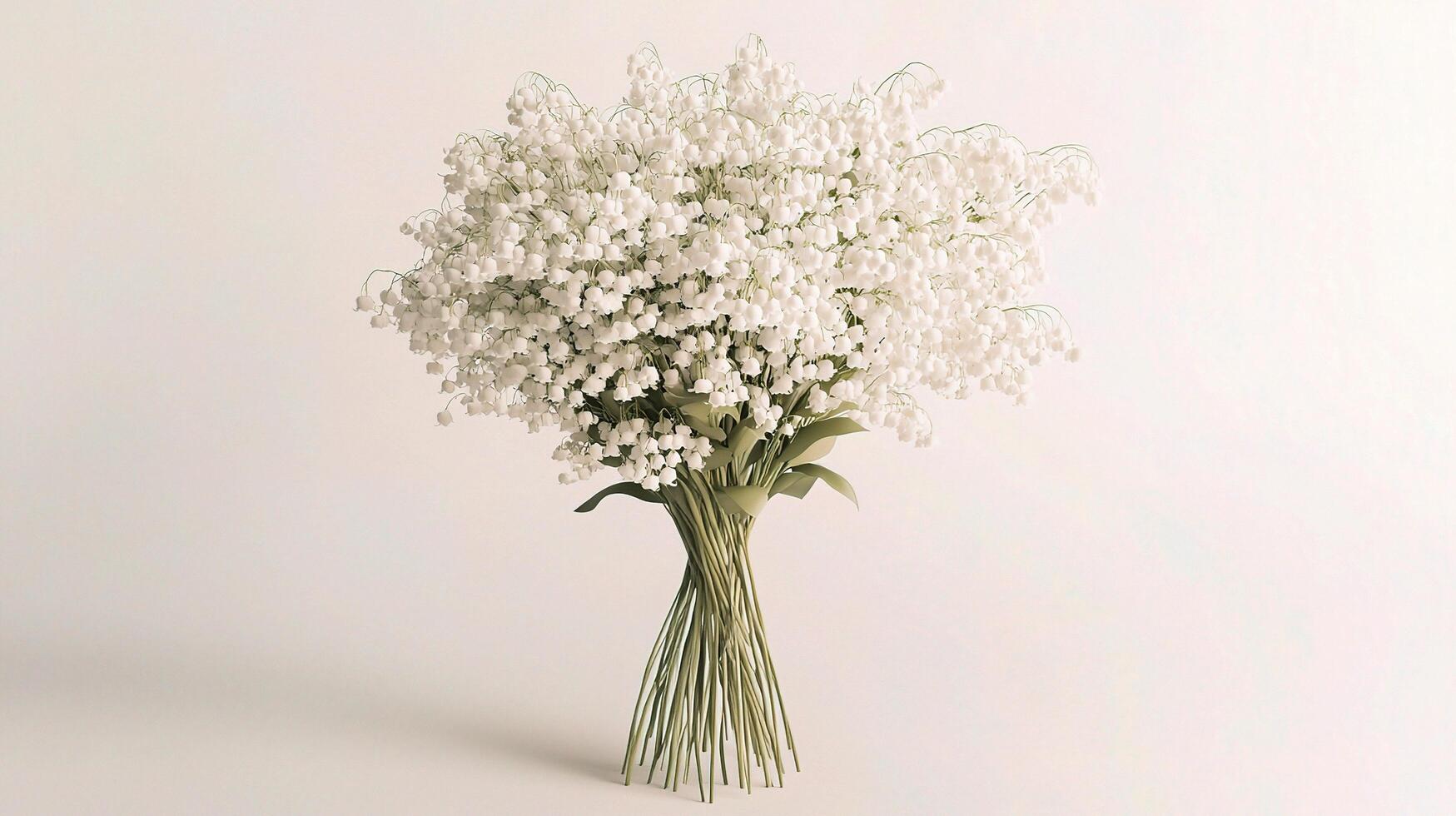 Lily of the valley bouquet photo