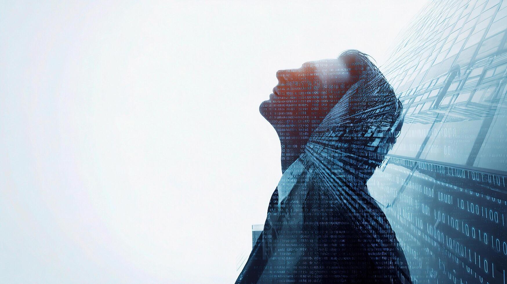 A man in a hoodie standing in front of a building photo