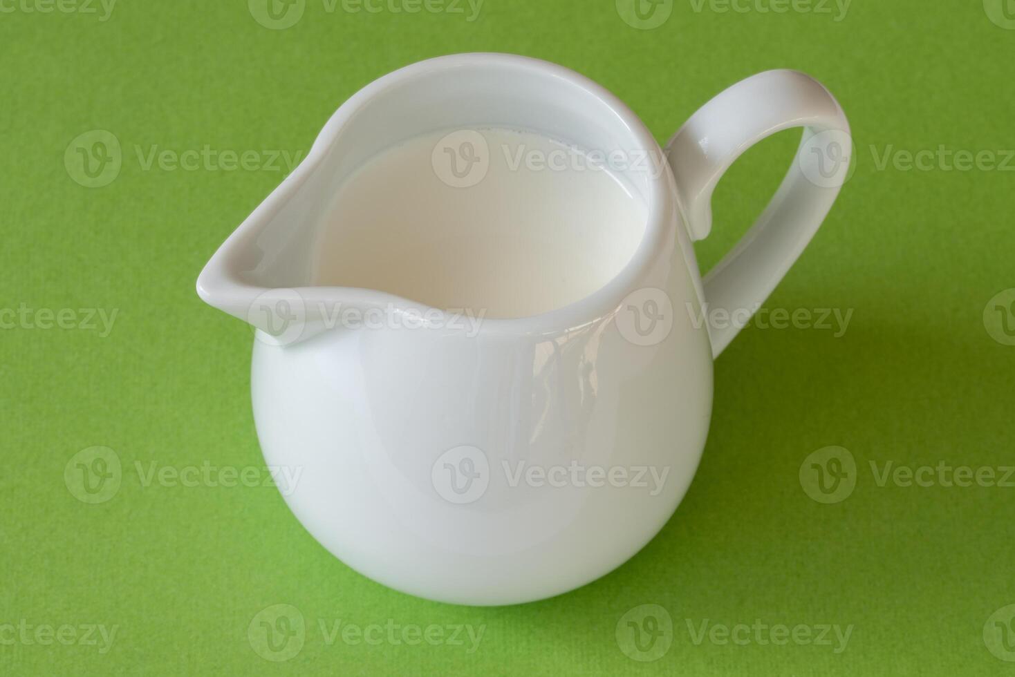 Half and Half Cream in a Creamer Pitcher photo