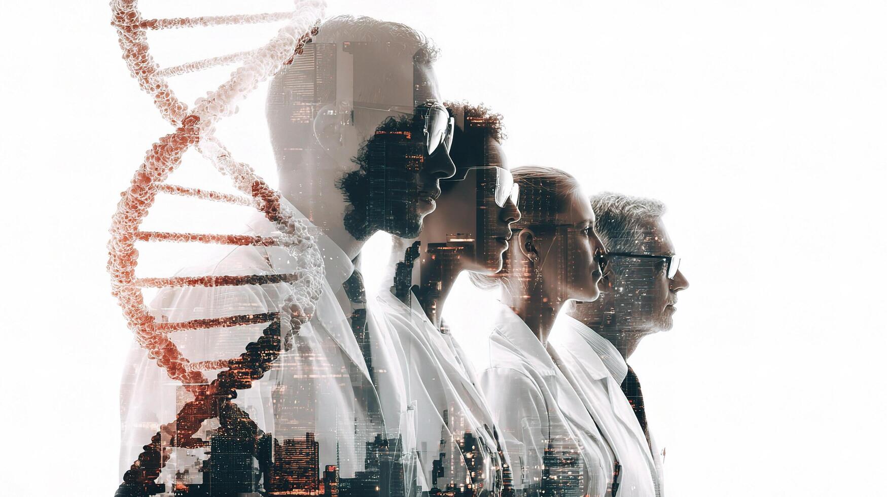Dna double helix photo
