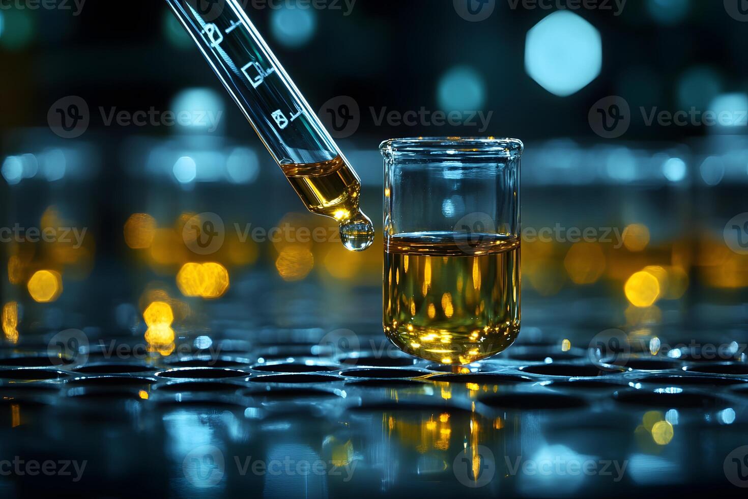 Scientific Experimentation with Droplet Chemistry in a Laboratory Setting photo