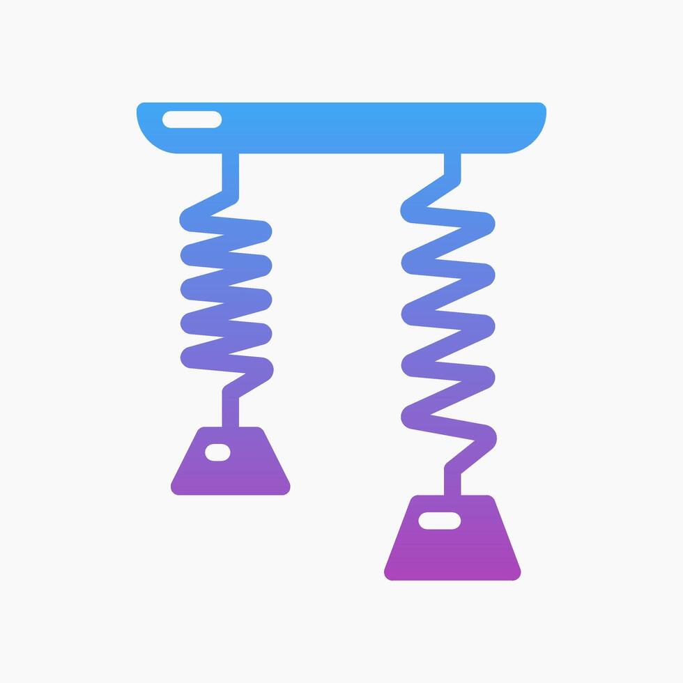 Design Illustration graphic of Spring Energy icon with gradient style. Suitable for UI, mobile design, web design, etc. vector