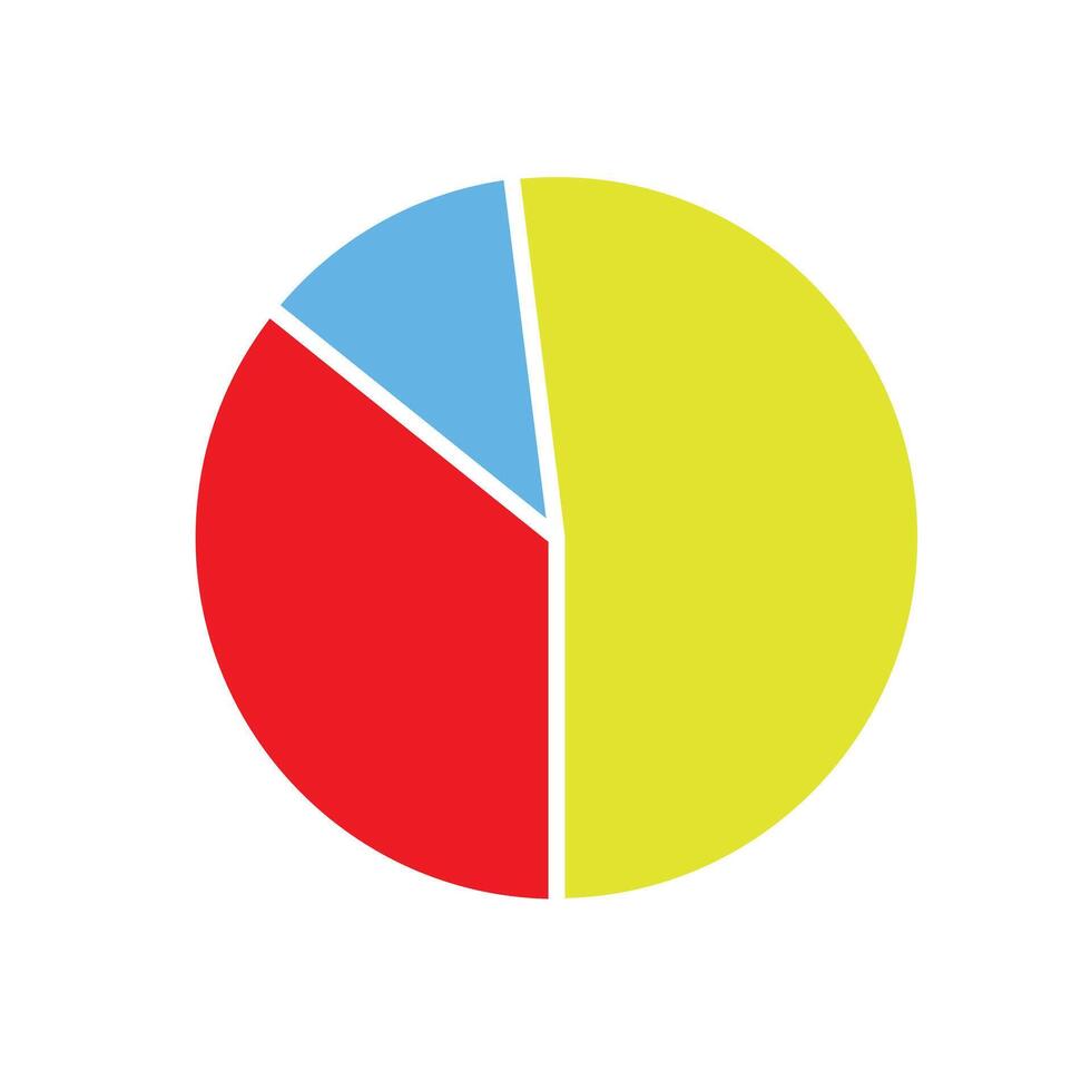 Pie Chart Icon vector