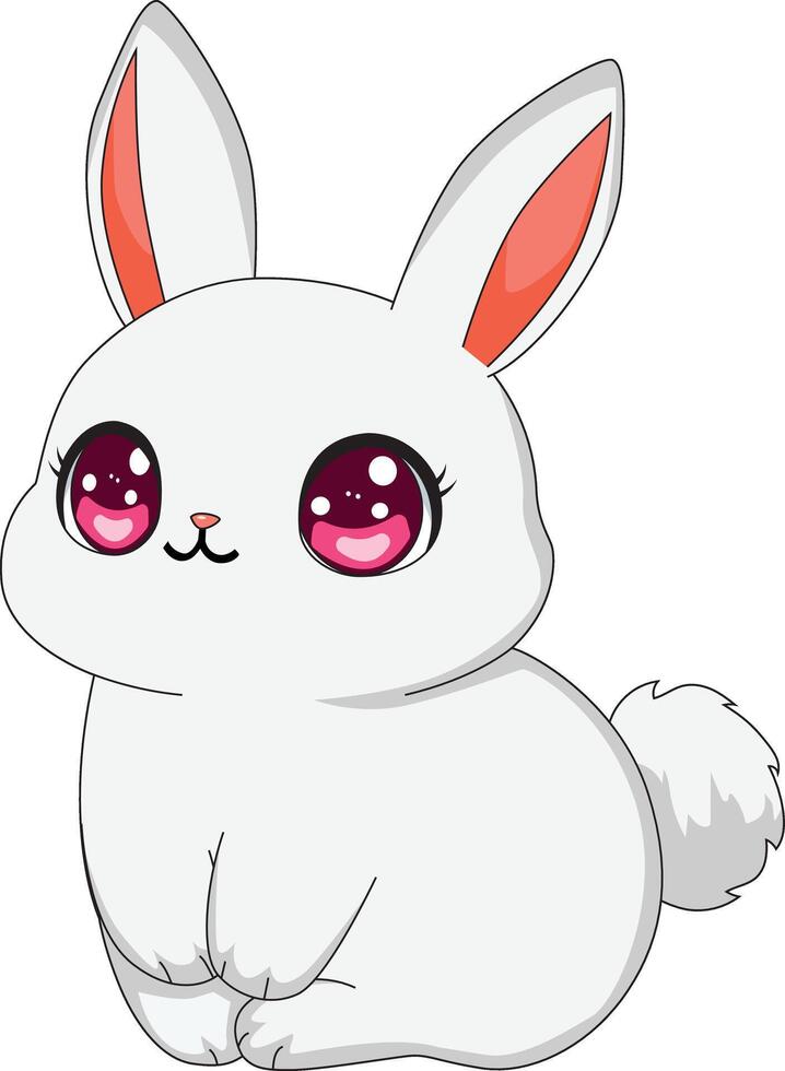 Cute Rabbit Cartoon Bunny vector