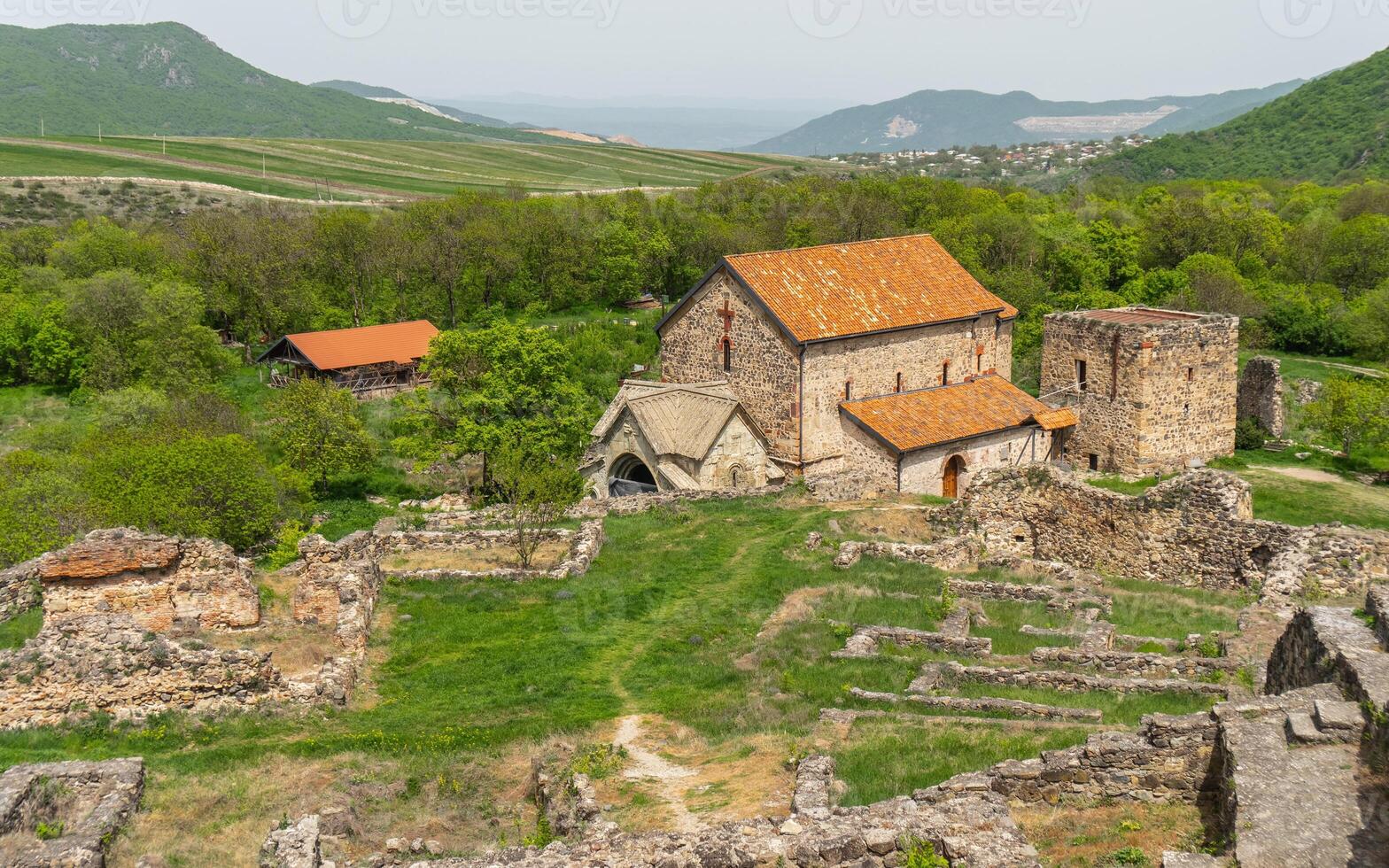Side view of the Dmanisi Sioni in Dmanisi historic site photo