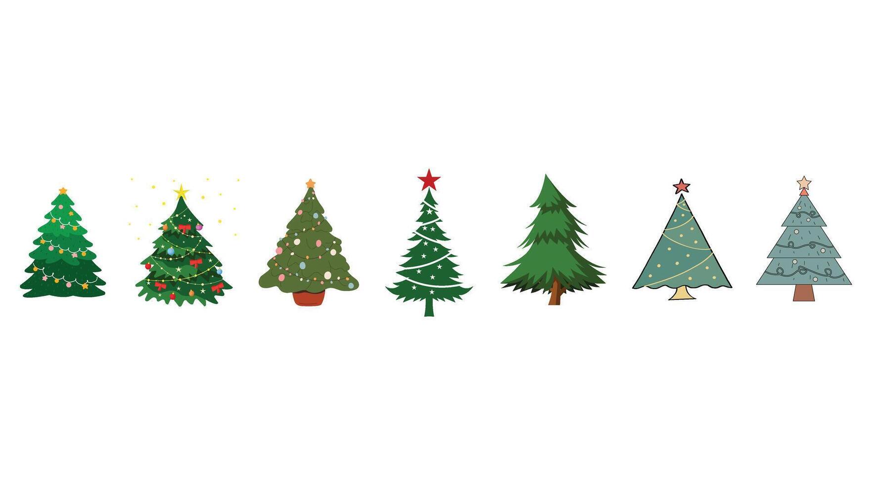 Christmas Decoration Plant Tree vector