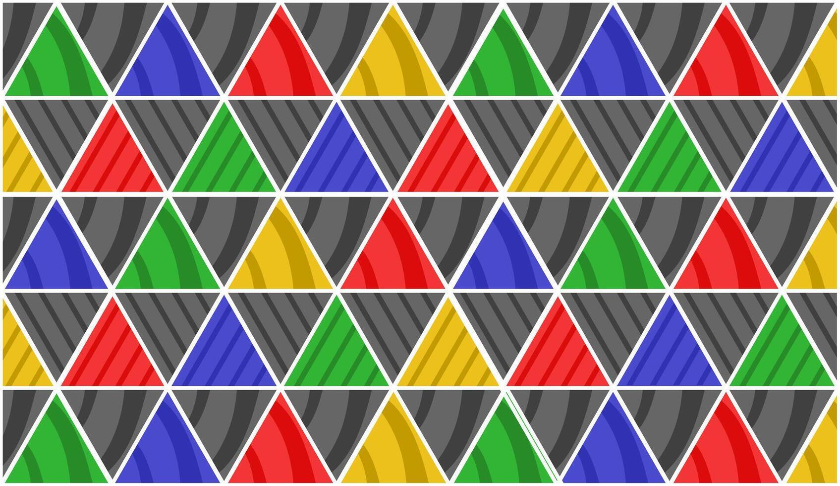 Colorful Triangle Pattern Background vector