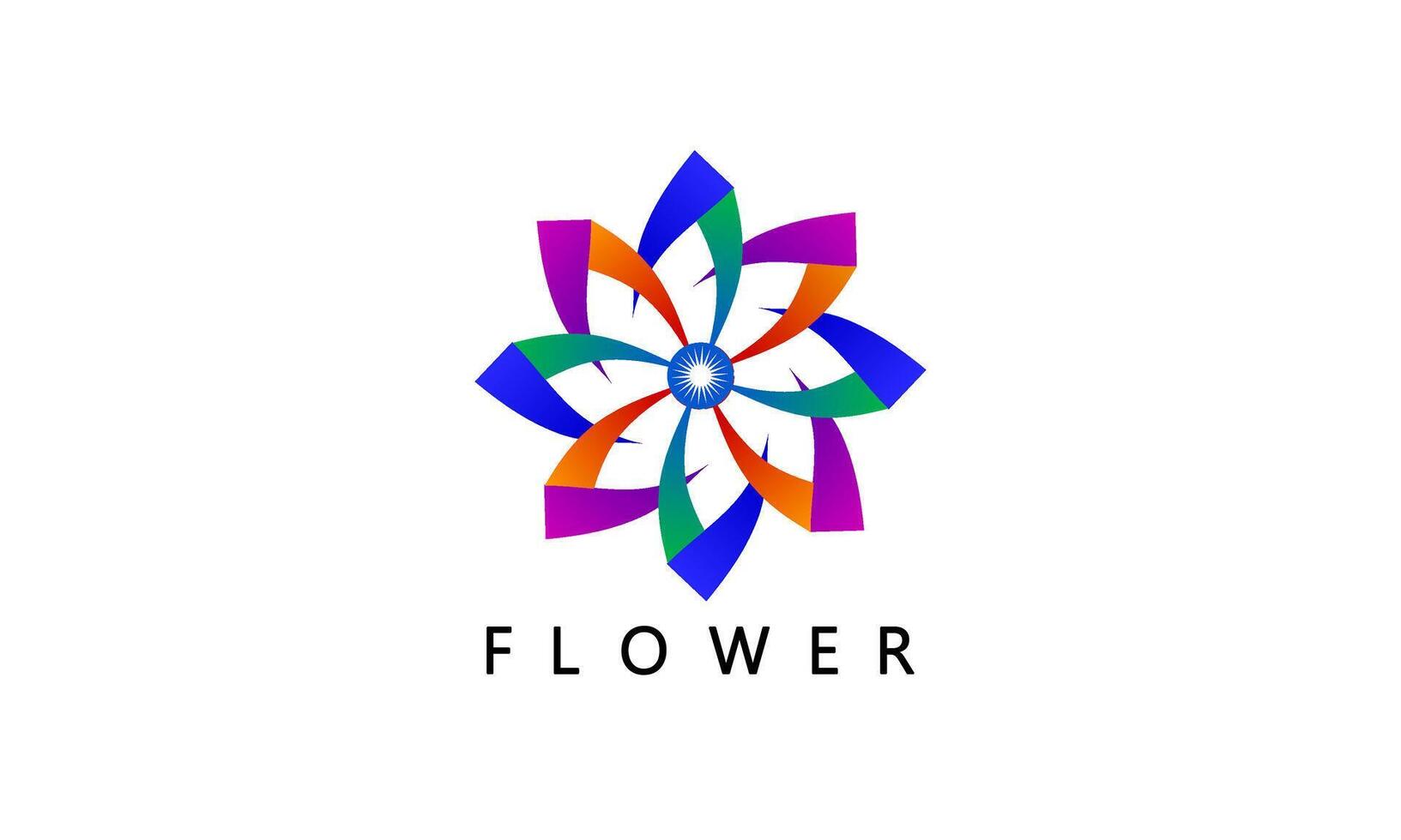 Creative Flower Logo Template vector