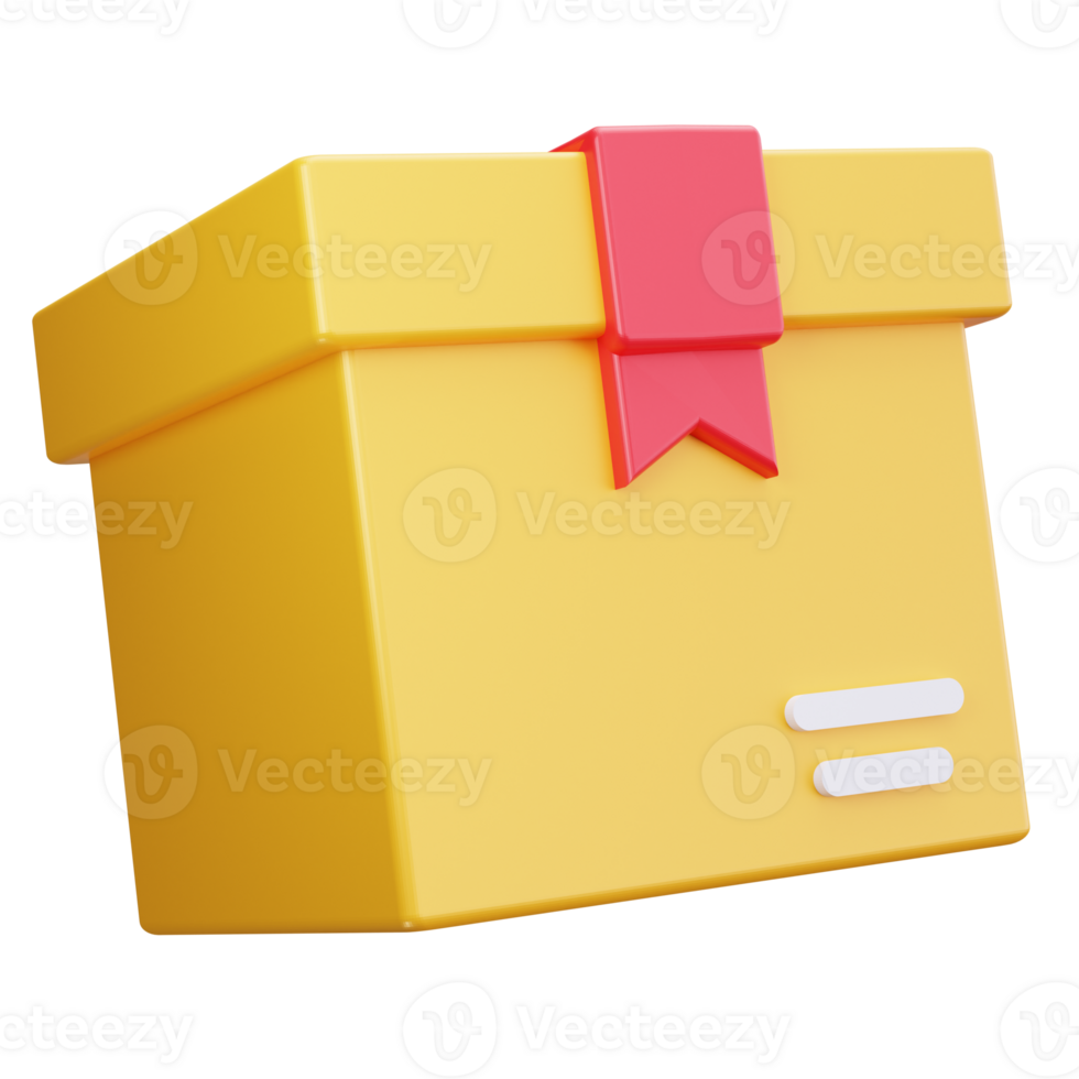 Delivery Box 3D Icons png