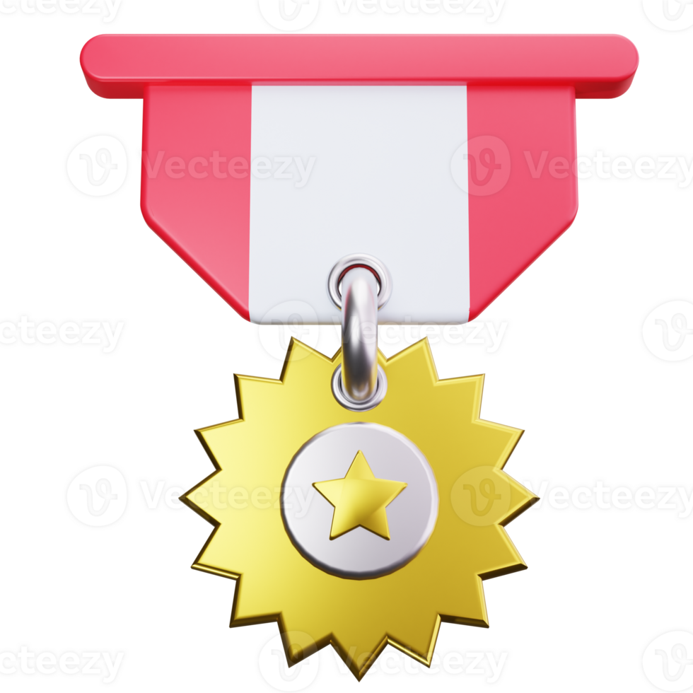 Medal Badge 3D Icons png
