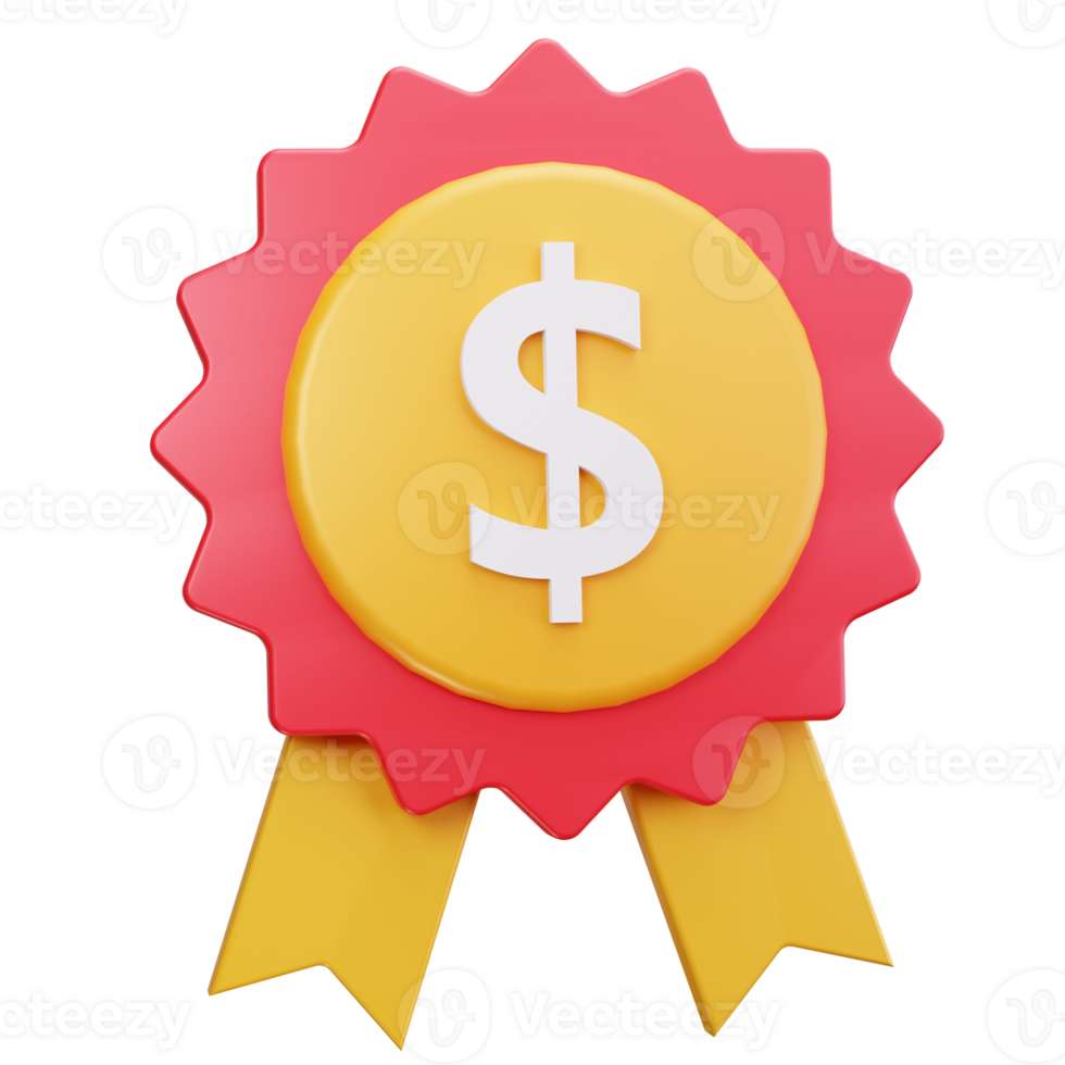 Badge Price 3D Icons png