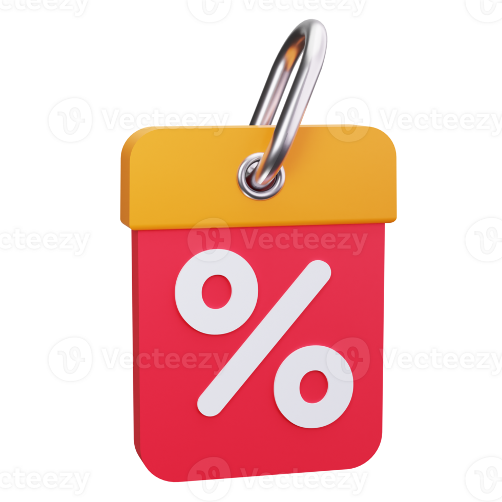 Price Tag 3D Icons png