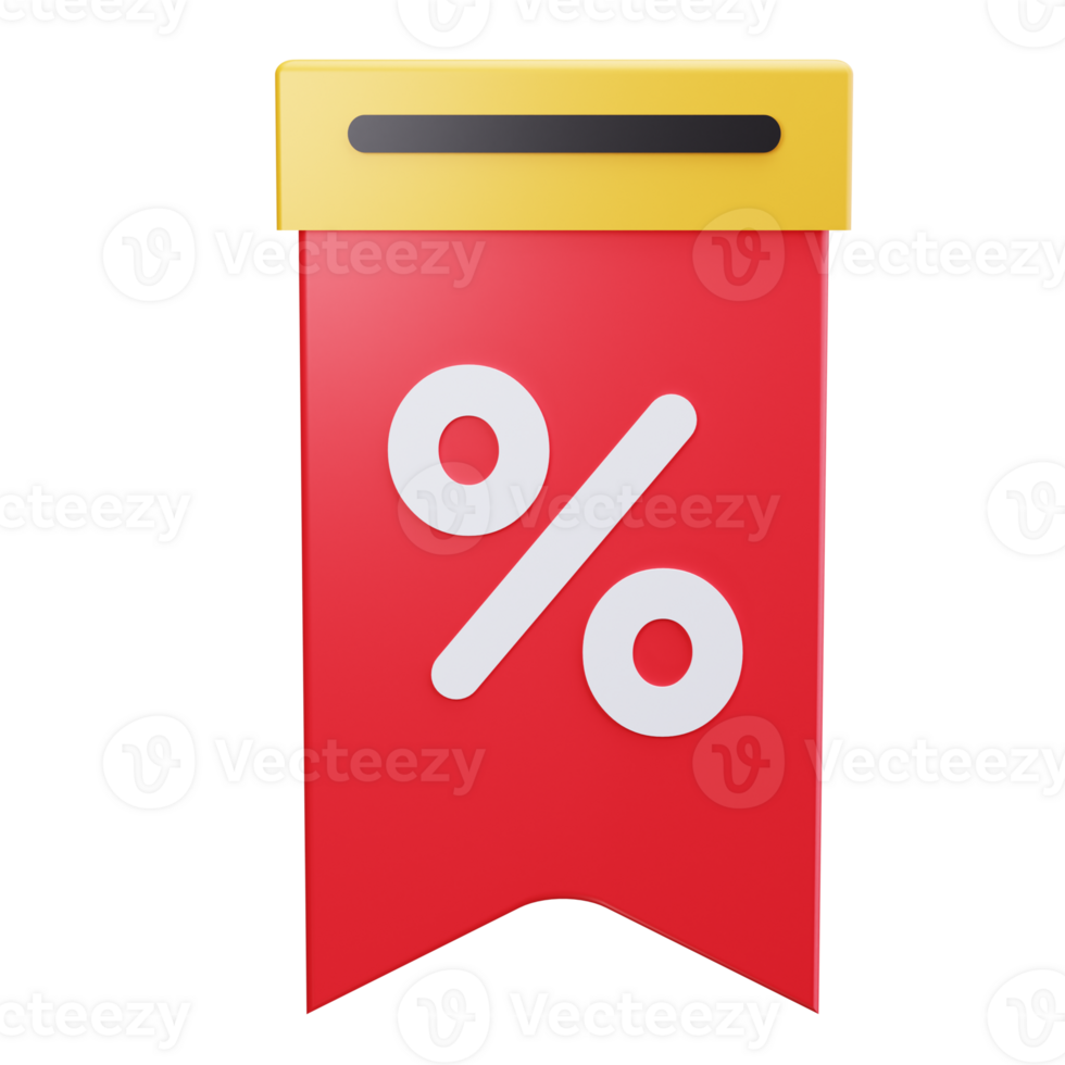 Sale Badge 3D Icons png