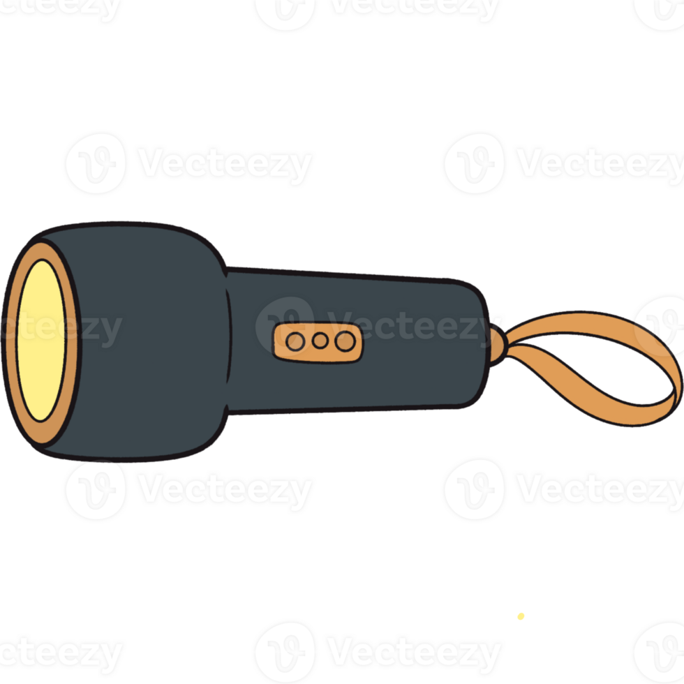 The illustration of a torch png