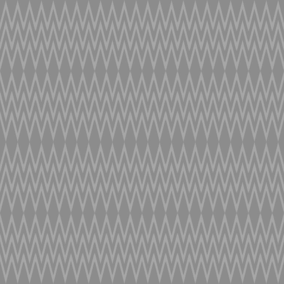 gray monochrome ikat Seamless oriental geometric ethnic pattern for background or wallpaper. Carpet vector