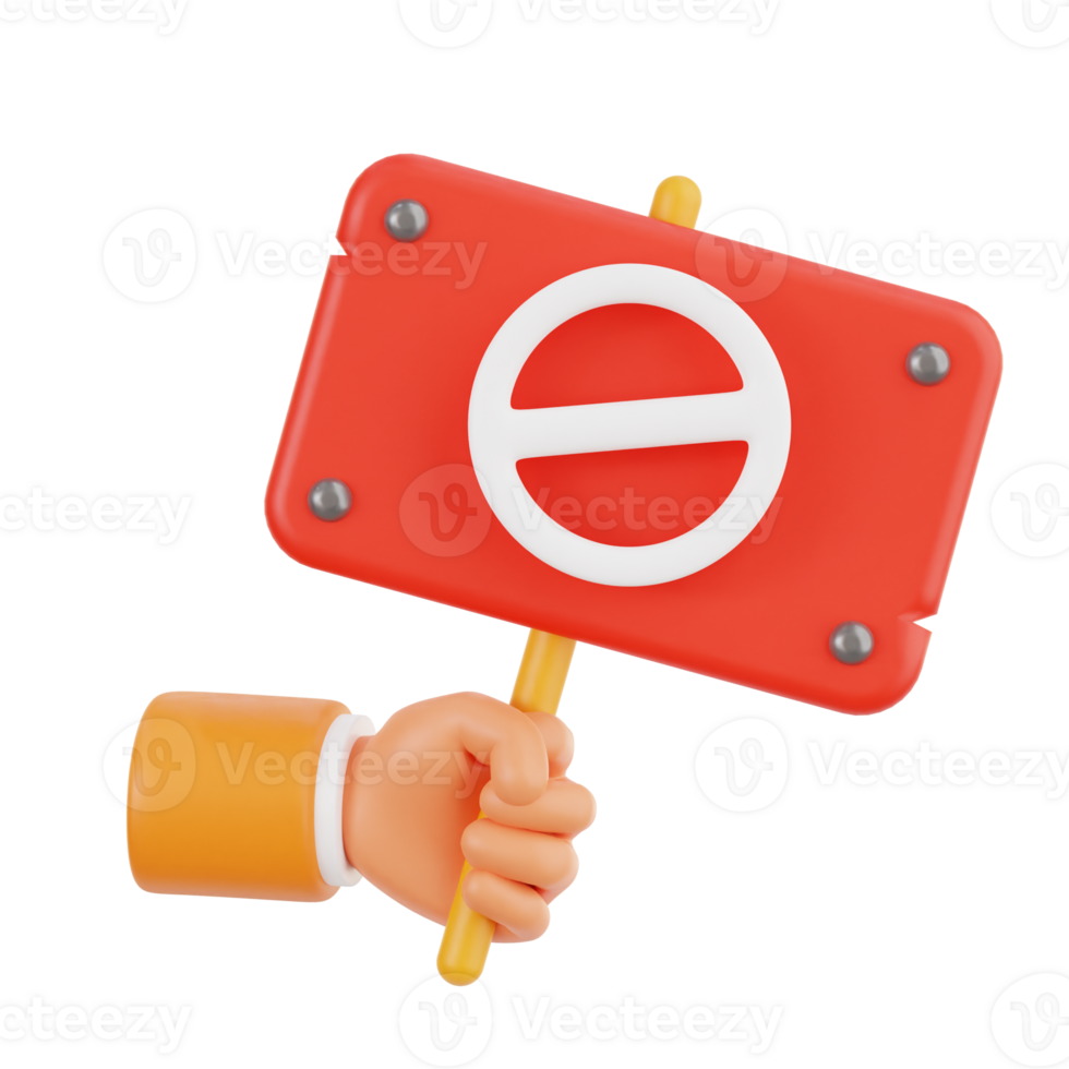 Protest Sign labor png
