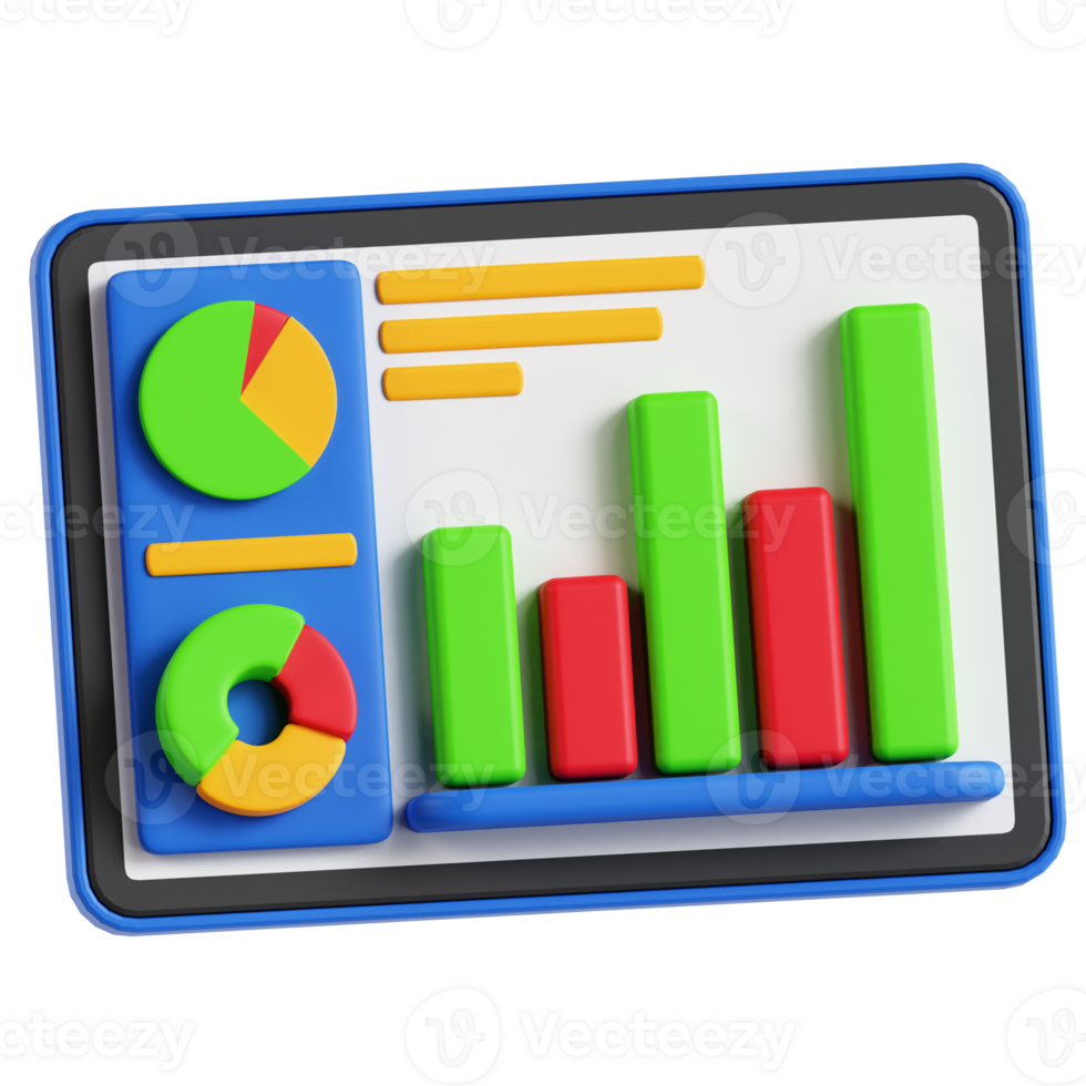 Analytics Graph Tablet png