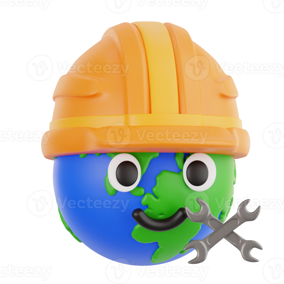Globe and Worker png
