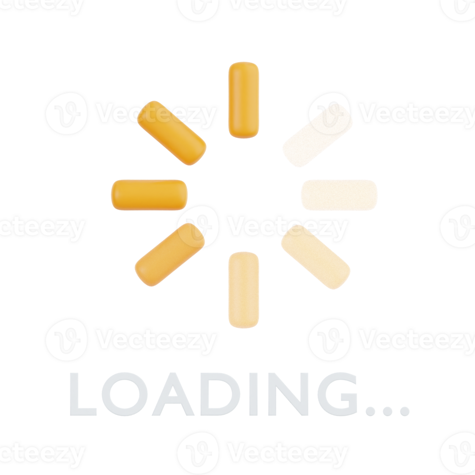 Loading Spinner Proccess png