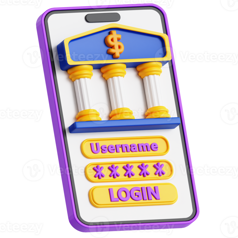 Mobile Banking Login png