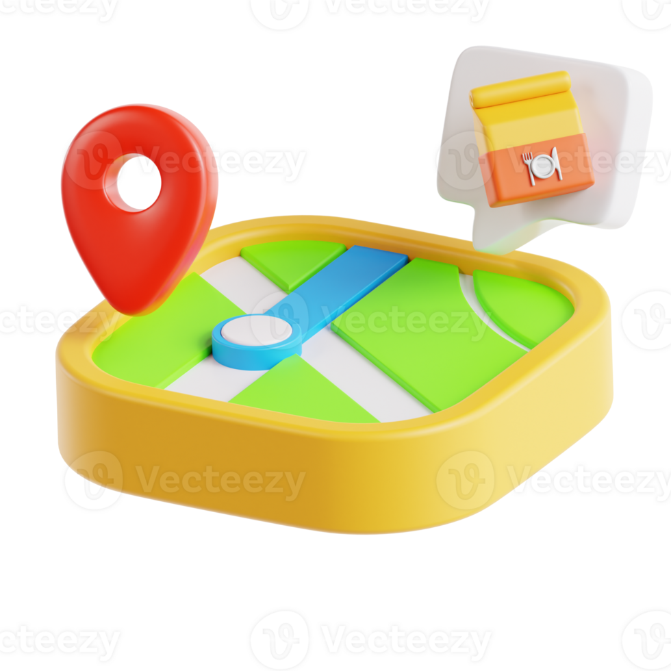 Route Map Delivery png