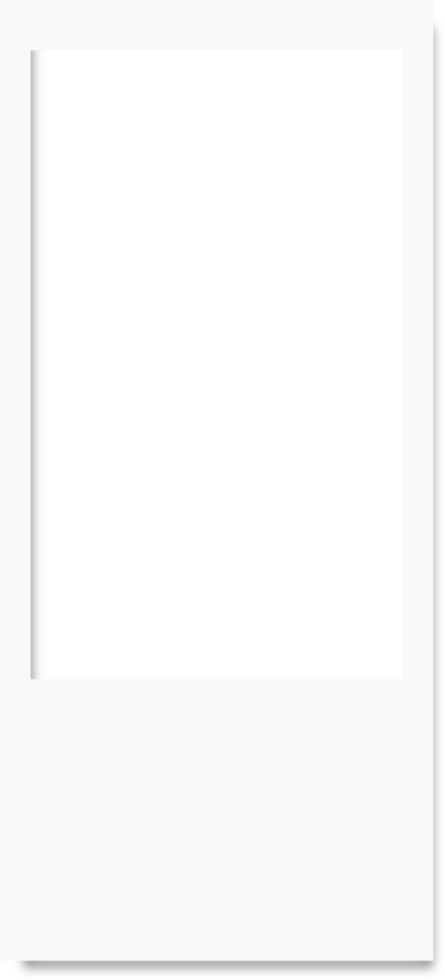 Vertical Blank Frame Border Transparent Background. png