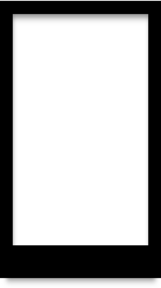Blank frame vertical border png