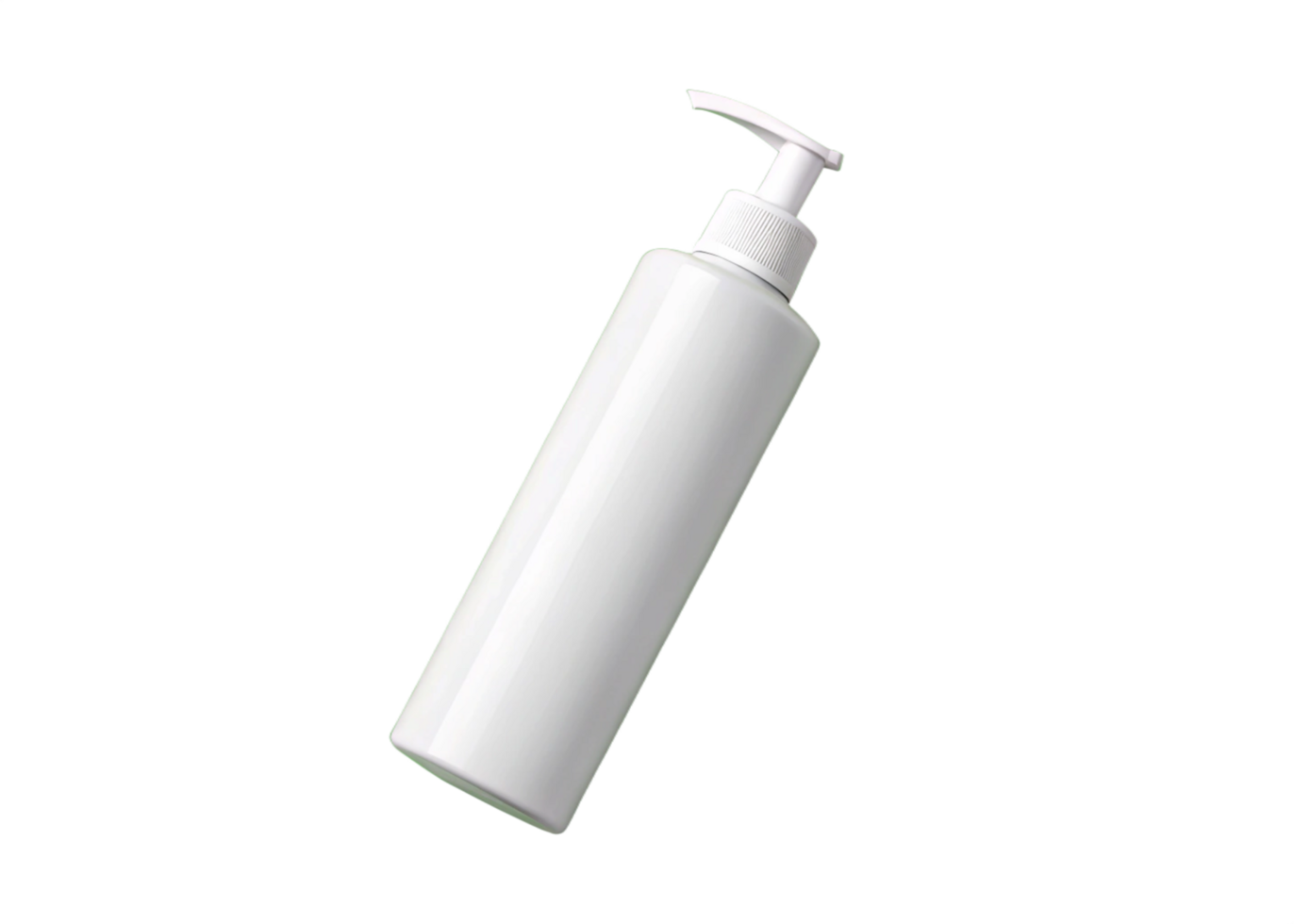 a white bottle of liquid soap on a transparent background png