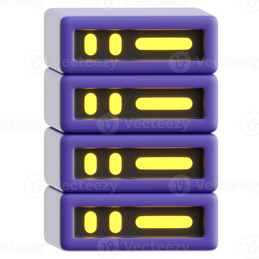 Data Server 3d Illustration png
