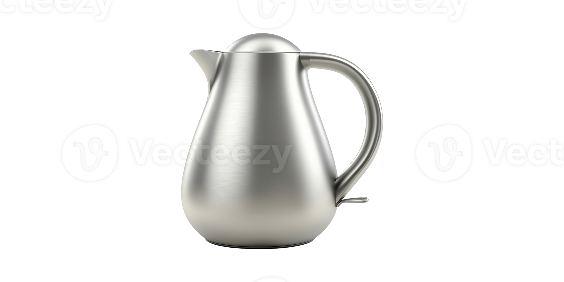 Stainless Steel Thermal Carafe For Hot And Cold Beverages. Elegant Design For Home And Office Use Isolated On Transparent Background png