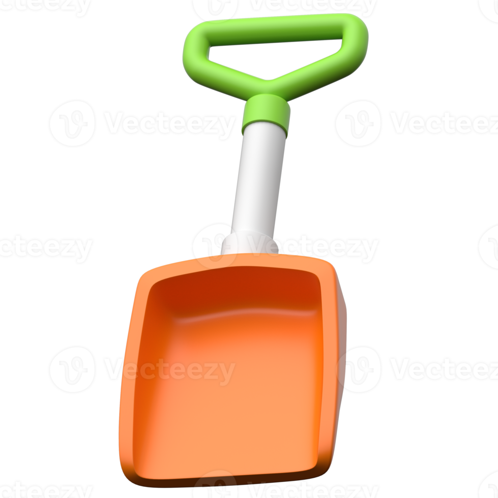 Scoop 3D icon on transparent background png