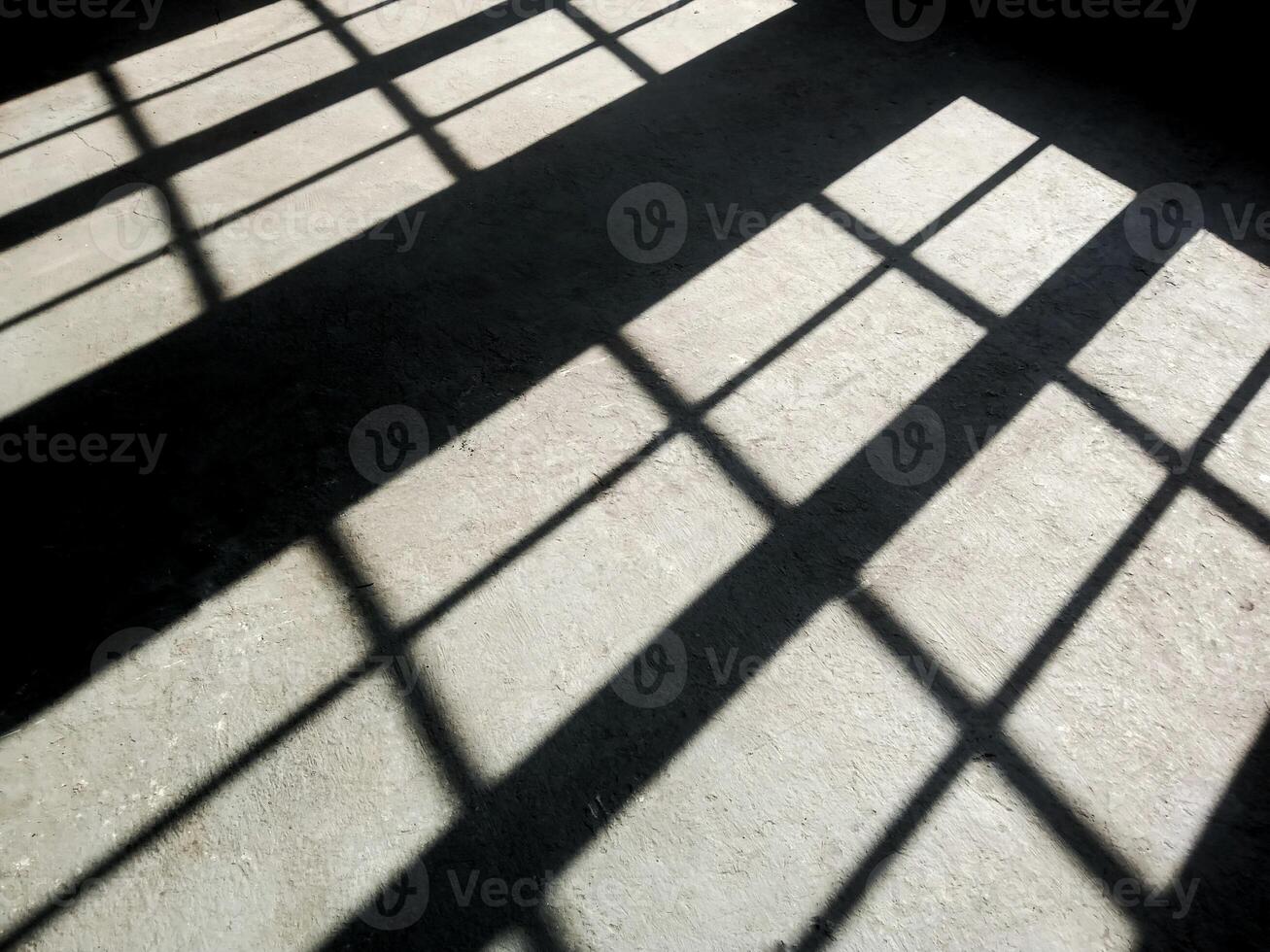 window shade in a room with dark nuances photo
