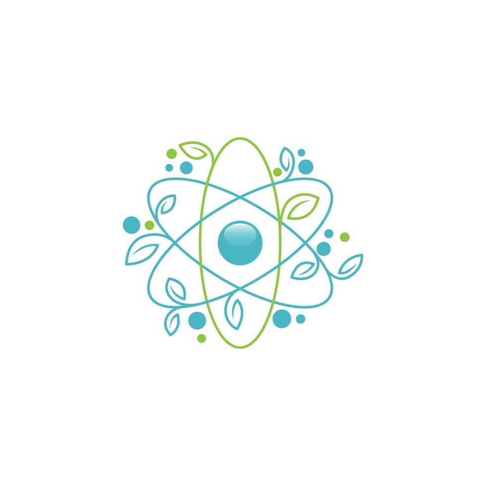 Eco Atom Ecology Research logo vector