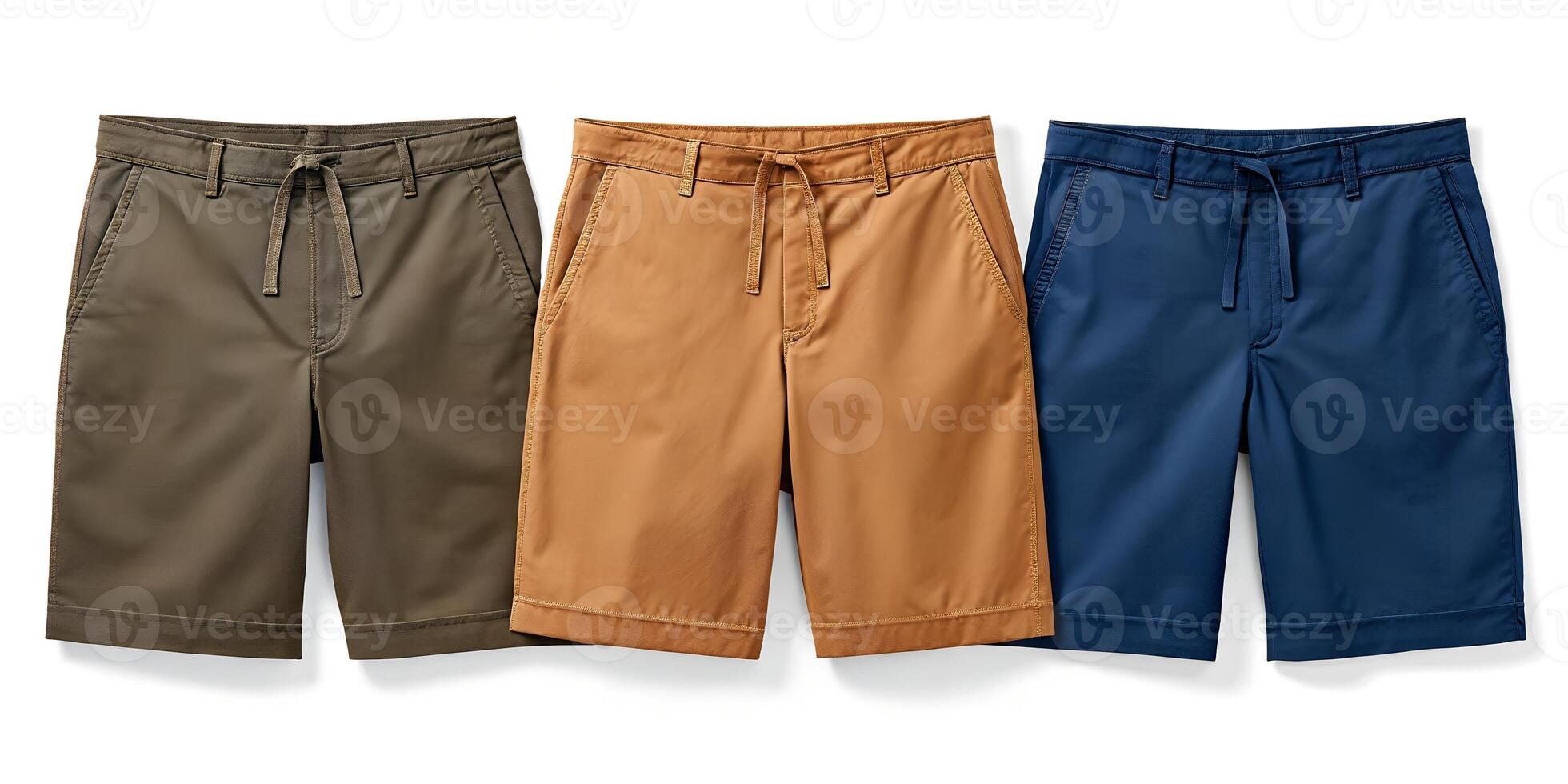 Three Pairs of Assorted Casual Shorts photo