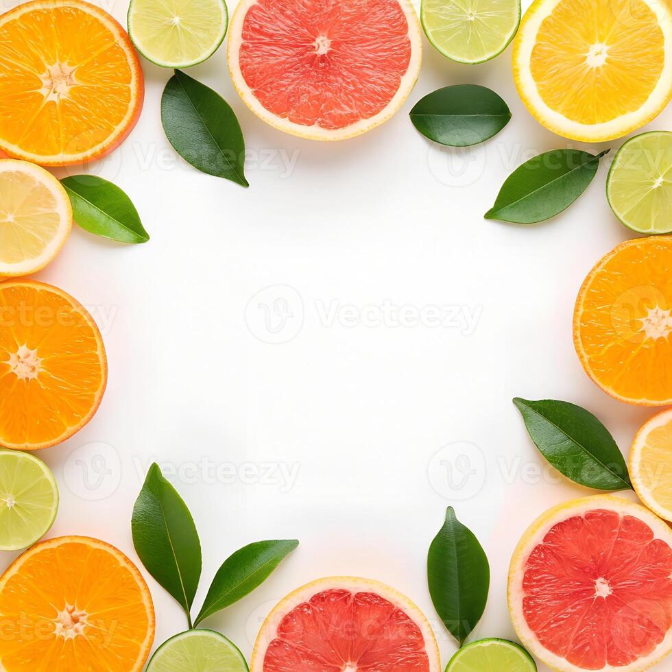 citrus fruit background photo