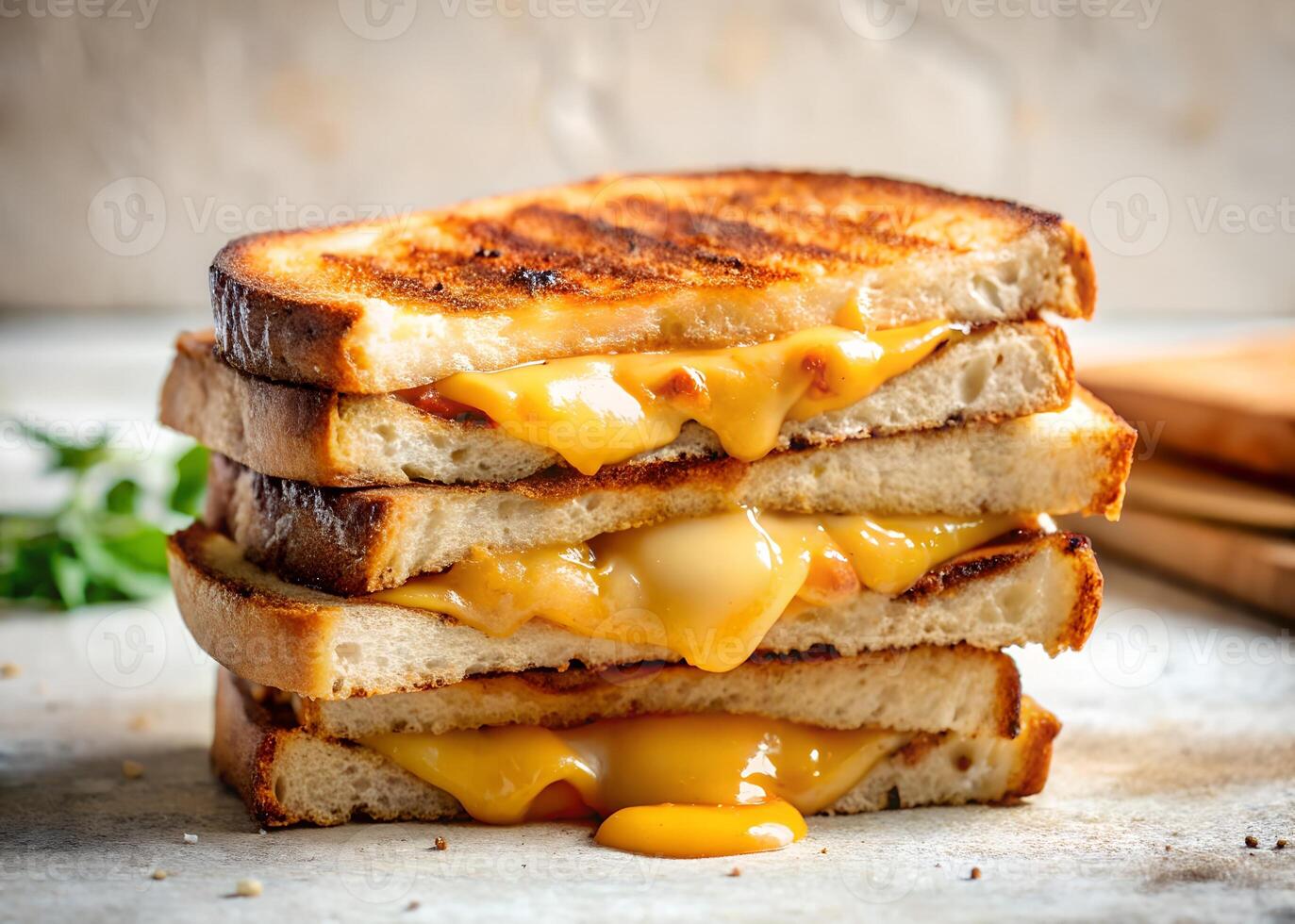 Stacked Grilled Cheese Sandwiches photo