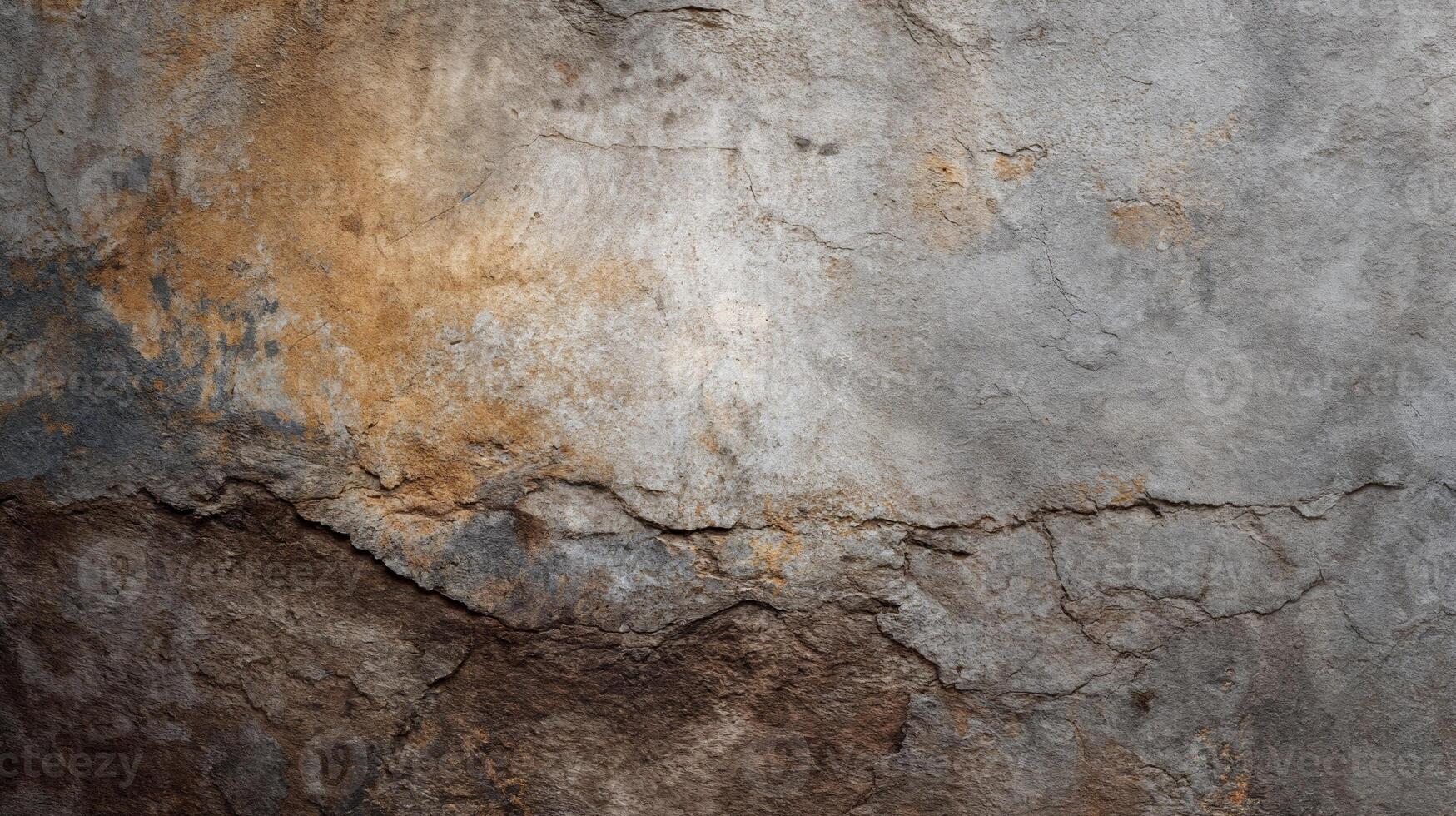 Rustic Concrete Wall With Texture and Copy Space photo
