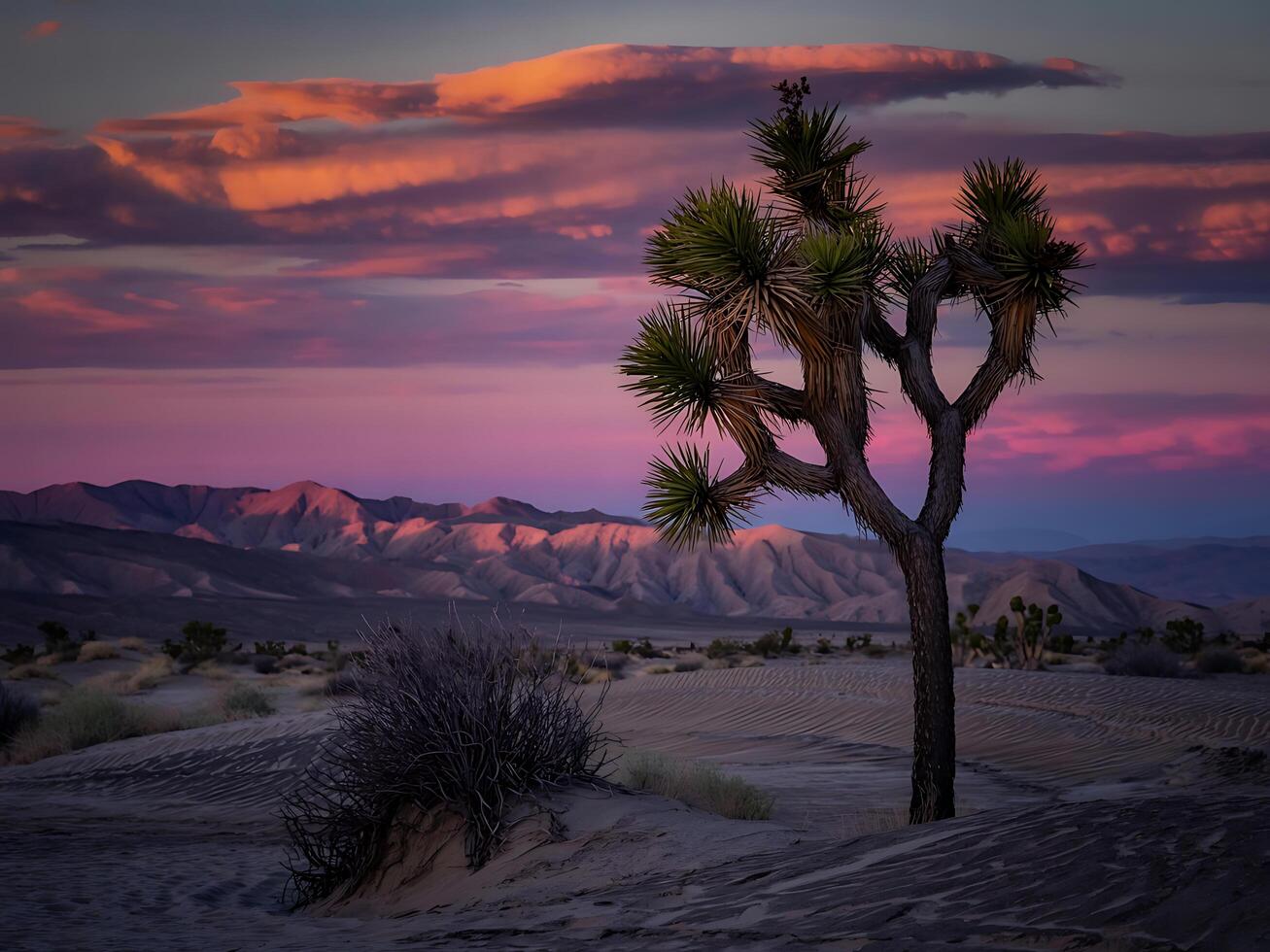 Joshua tree, joshua tree national park, california, usa photo