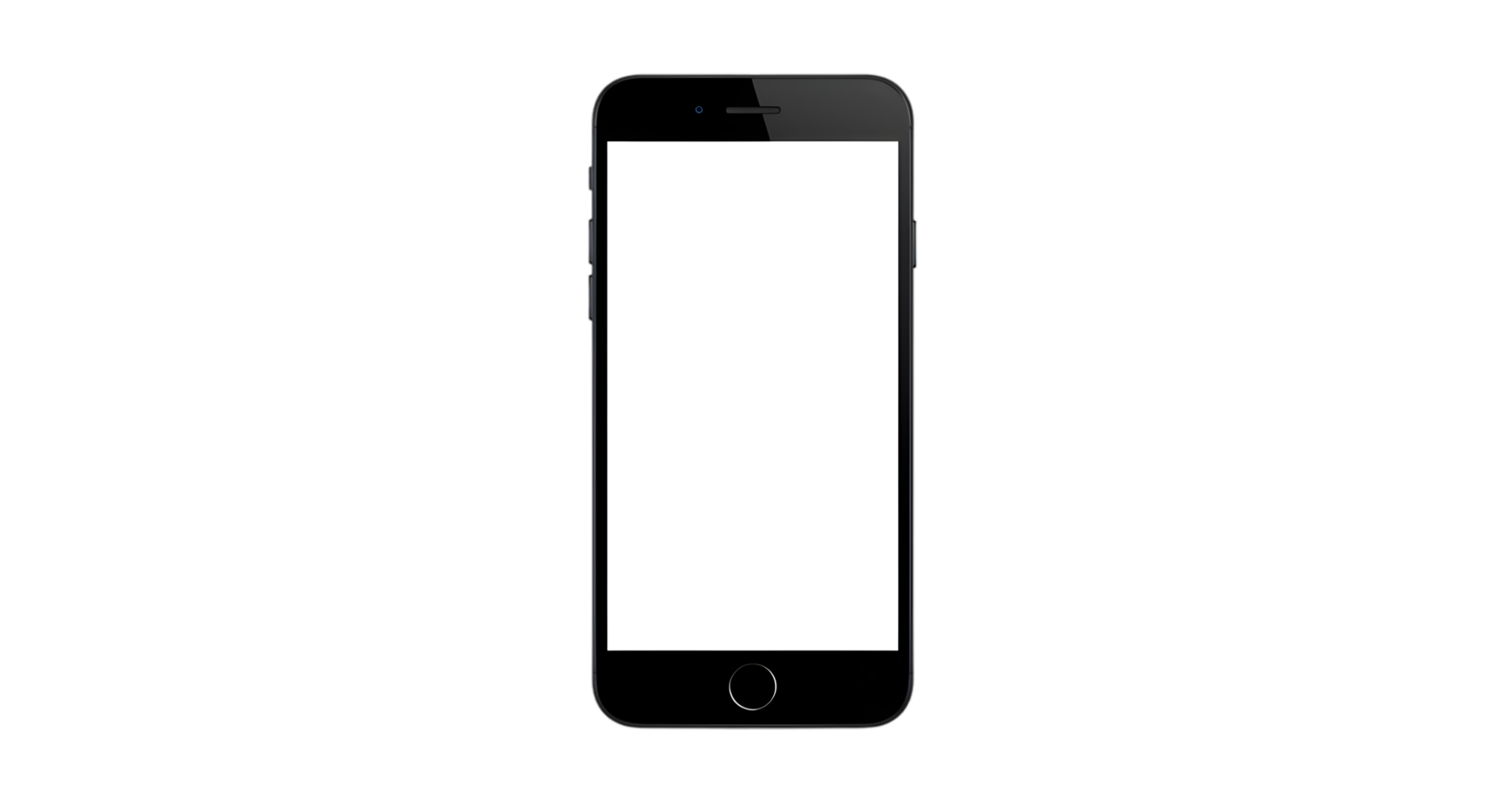 Blank Smartphone Screen Mockup for App Presentation or Website Design png