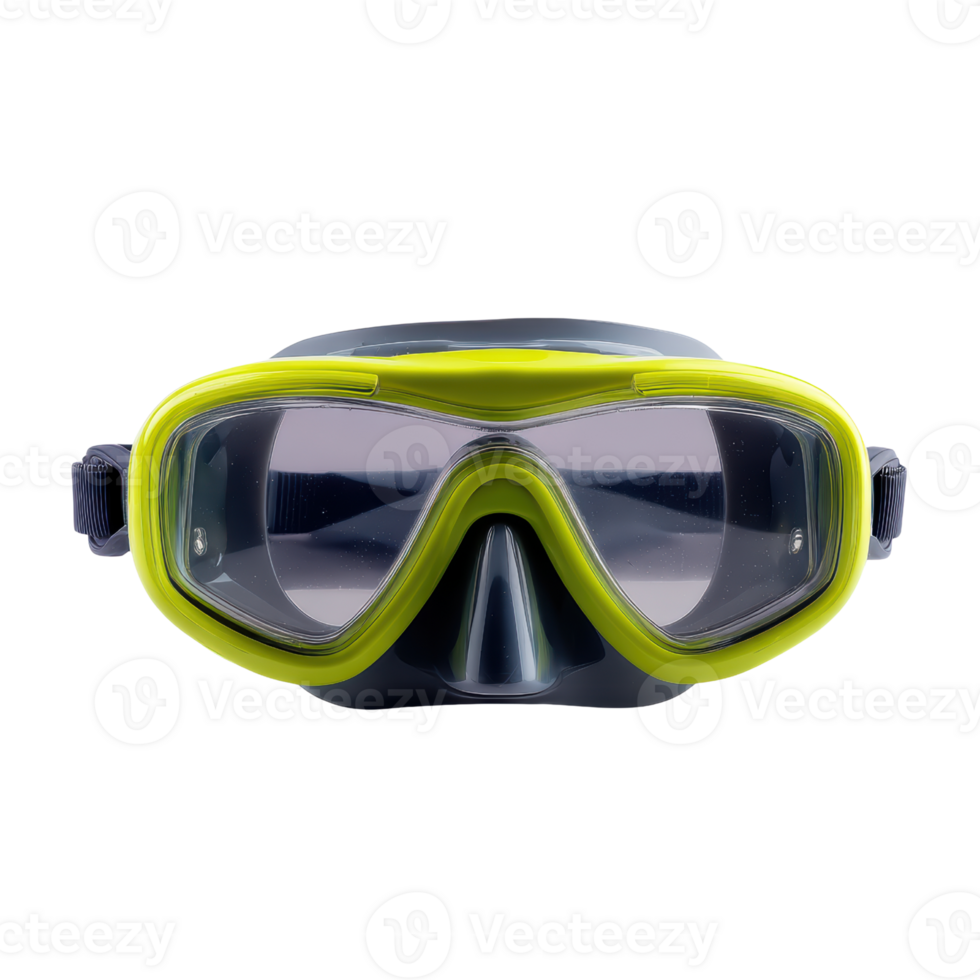 Bright Swimming Goggles with Clear Lenses for Underwater Exploration png