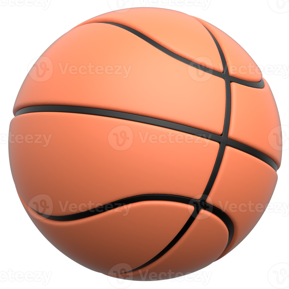 3D Basketball Icon png