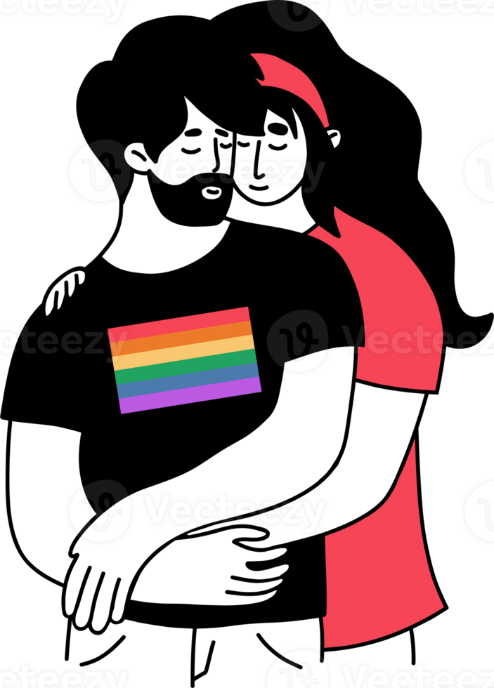 Pride Month. LGBTQ People Couple LGBT community png