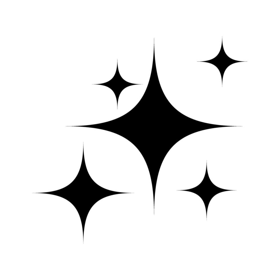 Star icon illustration. Star icon isolated on white background. Star icon. vector