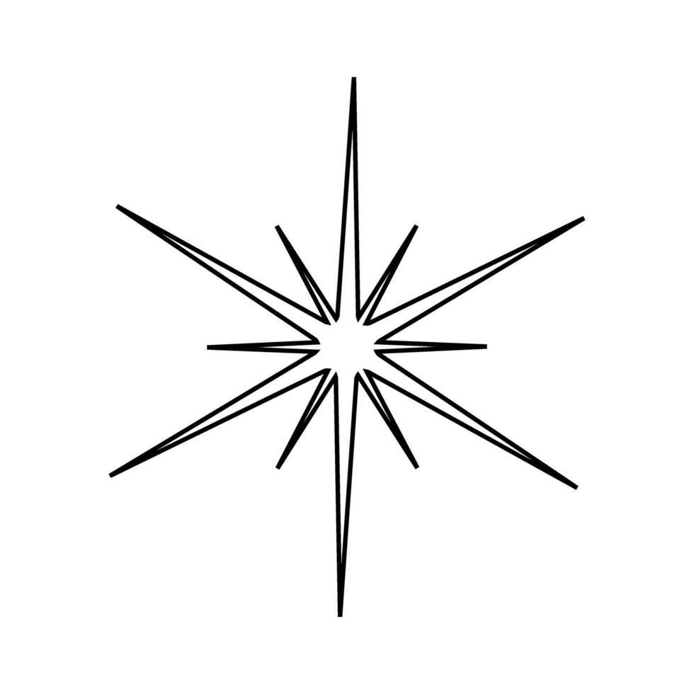 Star icon. Star icon isolated on white background. Star icon. Star icon. vector